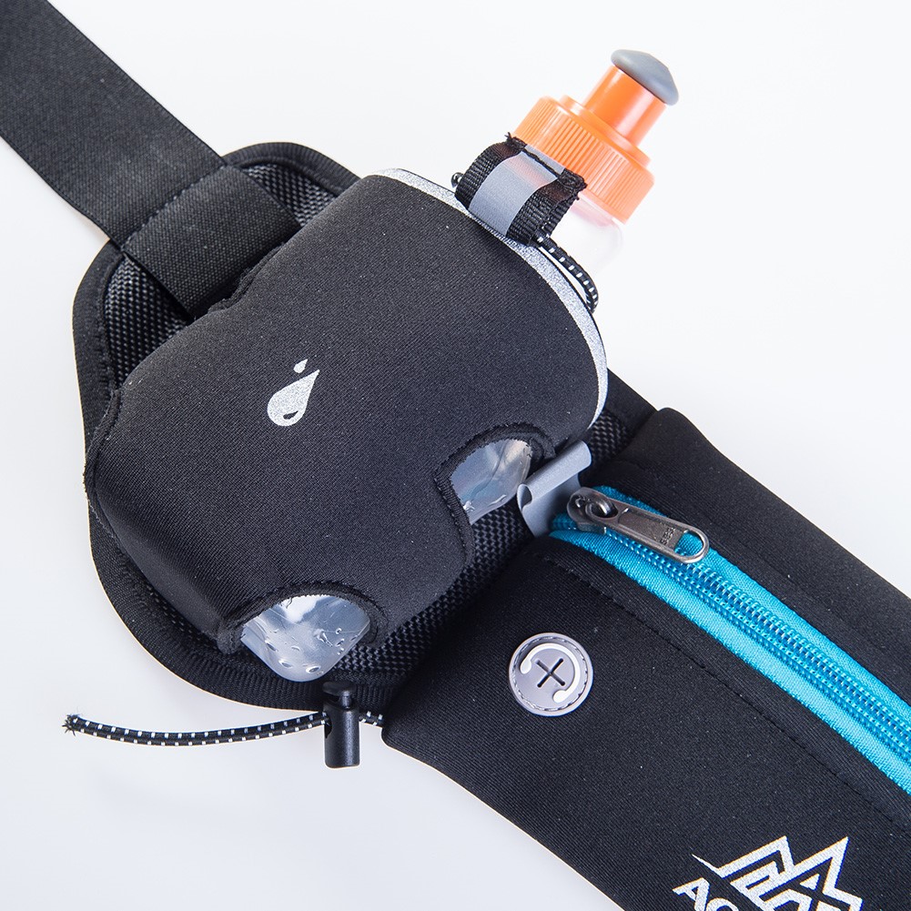 AONIJIE E834S Waterproof Running Waist Belt Bag Outdoor Cycling Waist Pack with Water Bottle Holder Ultra Light Waist Pouch