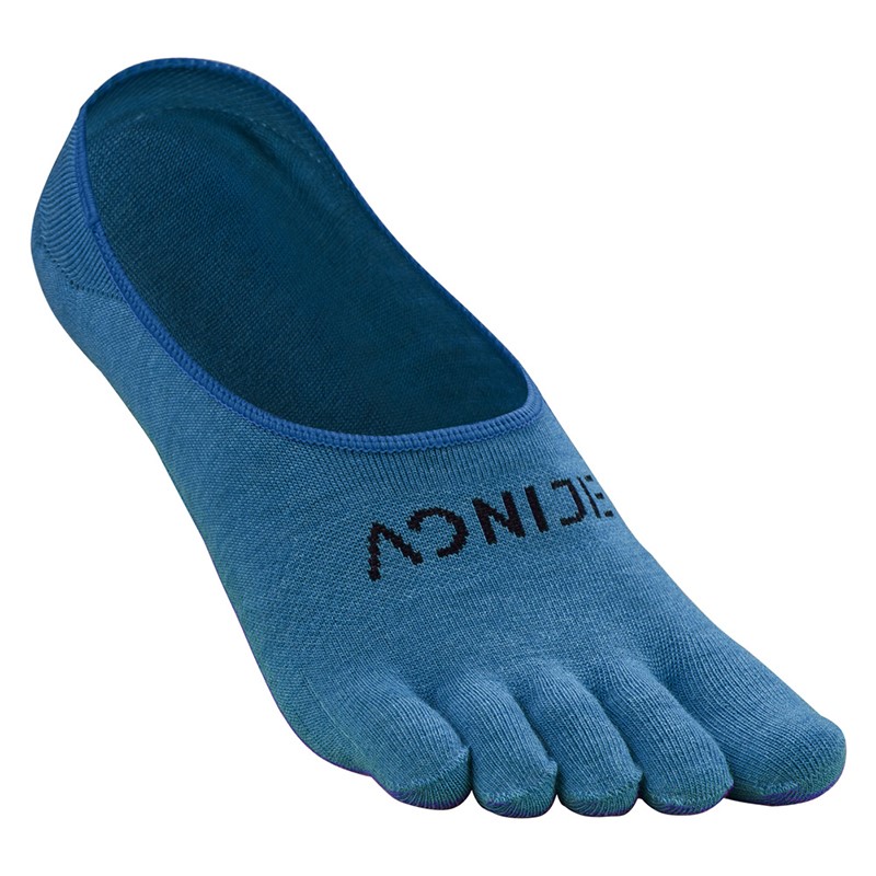 AONIJIE E4803 1Pair Non-slip Running Invisible Athletic Toe Socks Breathable Mountain Hiking Cycling Socks Outdoor Sport Five-finger Socks