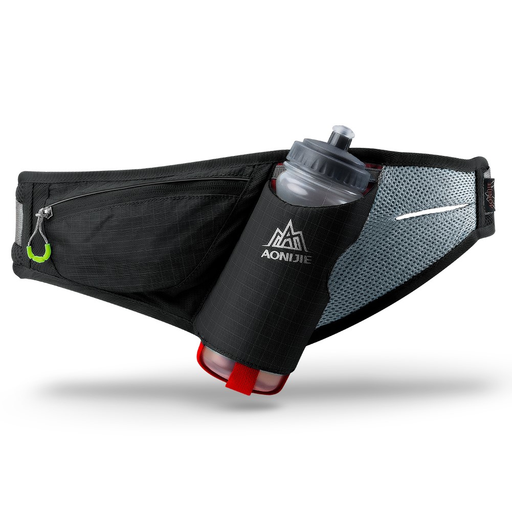 AONIJIE E849 Marathon Jogging Waist Cycling Bags Hydration Belt Waist Bag for 750ml Water Bottle Nylon Outdoor Bags