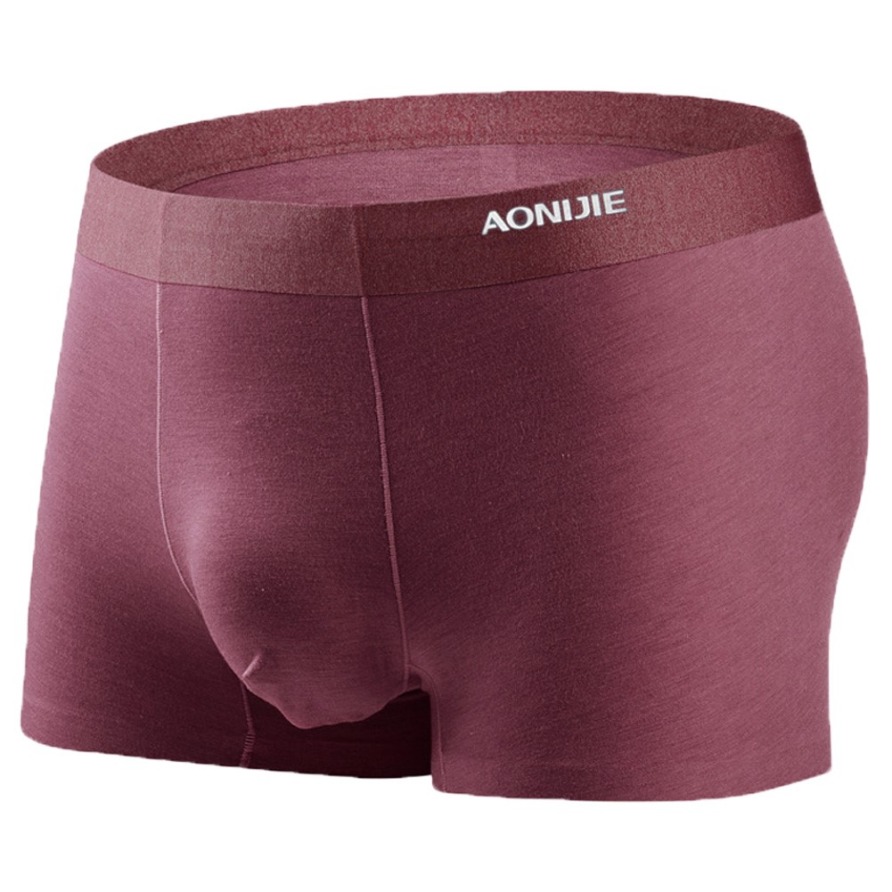AONIJIE E7004 3Pcs Box 100% Modal Sports Underwear Panties Quick Drying Men Boxer Shorts Breathable Underwear