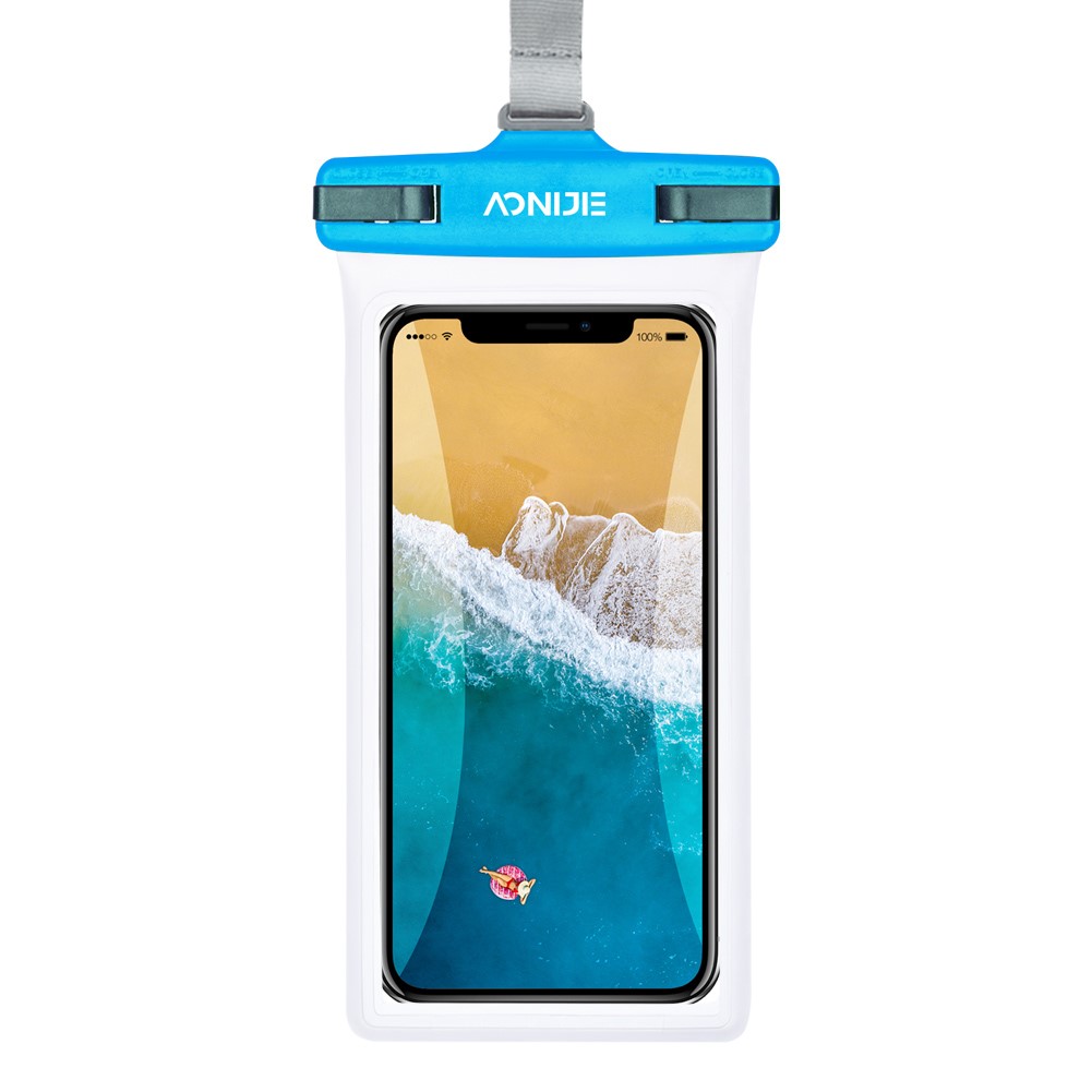 AONIJIE E4115 TPU ABS Beach Swimming Waterproof Cell Phone Bag Waterproof Phone Case Mobile Phone Bags Cases for Women Men